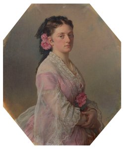 Princesse Marie de Bade, plus tard princesse Ernest de Leiningen (1831-1899) - Joseph Hartmann