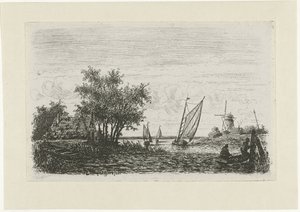 Bateaux sur un lac