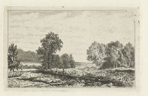 Paysage avec deux figures