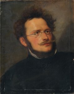 Le peintre Heinrich Schwemminger