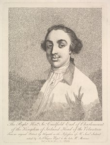 Le très honorable James Caulfield, comte de Charlemount du Royaume d