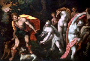 Diane et Actéon, vers 1584-1609