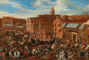 La chasse au taureau à Campo San Polo