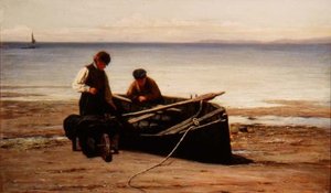 Garçons sur le Rivage