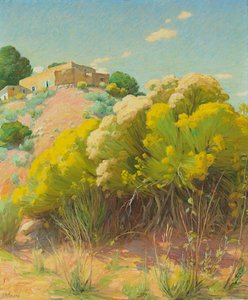 Studio de Taos - Joseph Henry Sharp