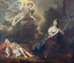 Agar et Ismaël, 1746 - Joseph Highmore