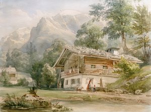 Ferme au lac Königssee près de Berchtesgaden - Joseph Hoger