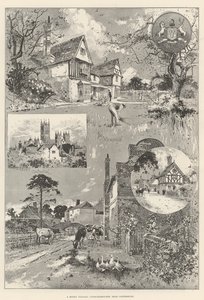 Un village modèle, Patricksbourne, près de Canterbury