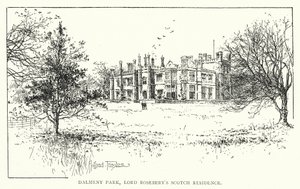 Parc de Dalmeny, résidence écossaise de Lord Rosebery