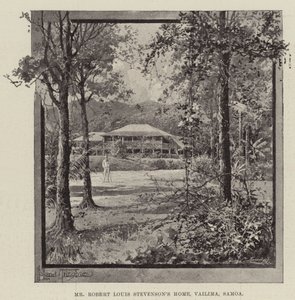 Maison de M. Robert Louis Stevenson, Vailima, Samoa