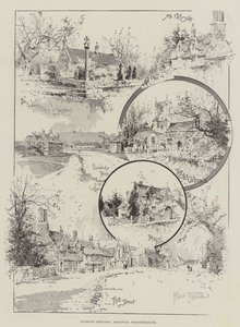 Croquis en promenade, Broadway, Worcestershire