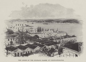 La demeure du harem du sultan à Constantinople