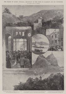 La mort de la reine Victoria, réception de la nouvelle à Glasgow et sur Clydeside - Joseph Holland Tringham