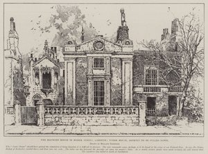 La maison hantée de Homer Street, Lambeth, Tudor House, bientôt démolie - Joseph Holland Tringham
