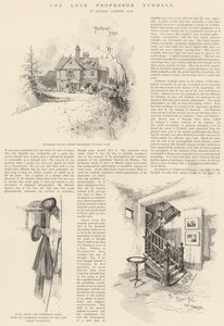 Le défunt professeur Tyndall - Joseph Holland Tringham