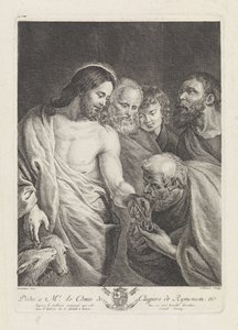 Pierre reçoit les clés du Christ
