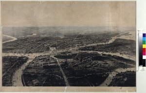 Panorama de Saint-Pétersbourg et des environs vue d