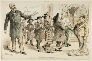Les Pharisiens républicains, de Puck
