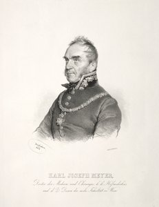 Portrait du Dr Karl Joseph Meyer, 1844 - Joseph Kriehuber