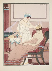 Une éponge trempée dans de l