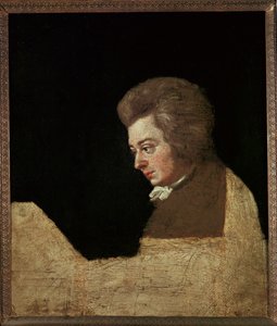 Wolfgang Amadeus Mozart ... (huile sur toile) - Joseph Lange