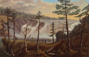 Les chutes de la Chaudière