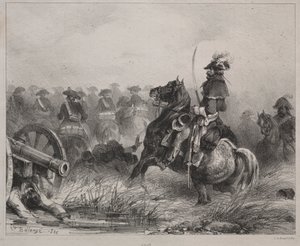 Scène de Cavalerie