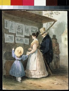 Chez le marchand de gravures