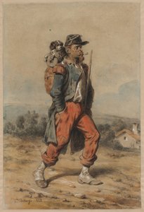 Soldat avec Chien