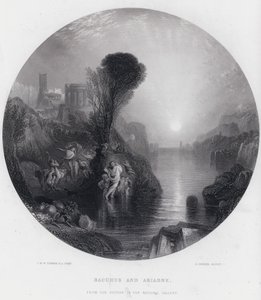 Bacchus et Ariane - Joseph Mallord William (after) Turner