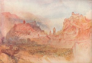 Bellinzone : Depuis le sud, 1909