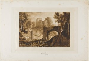 Porte Est, Winchelsea, planche 67 de Liber Studiorum