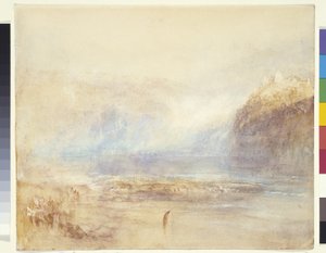 Chutes du Rhin à Schaffhausen - Vue lointaine