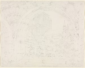 Cathédrale de Hereford - Joseph Mallord William Turner