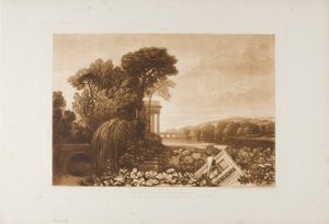 Isis, planche 68 de Liber Studiorum - Joseph Mallord William Turner