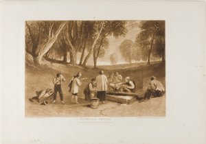 Tours de jeunesse, planche 22 de Liber Studiorum - Joseph Mallord William Turner