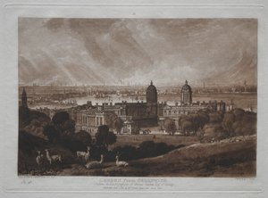 Liber Studiorum : Londres depuis Greenwich