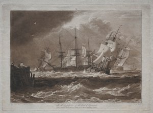 Liber Studiorum : Navires dans une brise