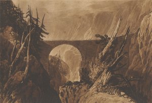 Petit pont du Diable sur la Reuss au-dessus d