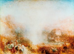 Mercure envoyé pour admonester Énée, 1850