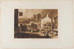 Morpeth, planche 21 de Liber Studiorum - Joseph Mallord William Turner