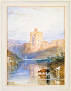 Château de Norham : Une illustration de Marmion par Sir Walter Scott, 1818