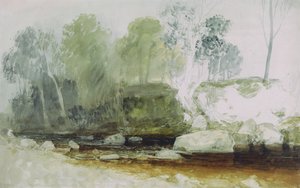 Sur le Washburn : Une étude, c.1815 - Joseph Mallord William Turner