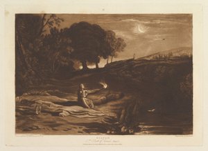 Rispah, 2e Livre de Samuel, Chapitre 21 Liber Studiorum, partie IX, planche 46, 23 avril 1812 - Joseph Mallord William Turner