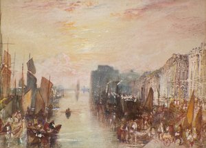 Scène de rivière, Le Havre