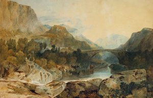 Pont de Rosthwaite, Borrowdale, c.1802