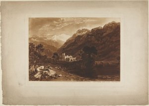 Scène dans les Alpes