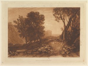Solitude, ou La Madeleine lisant (Liber Studiorum, partie XI, planche 53)