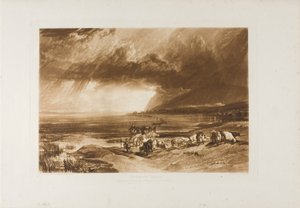 Solway Moss, planche 52 de Liber Studiorum - Joseph Mallord William Turner