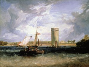 Tabley, le siège de Sir J.F. Leicester Bt. : Jour venteux